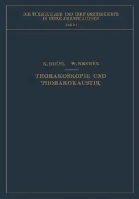 Cover of Thorakoskopie Und Thorakokaustik