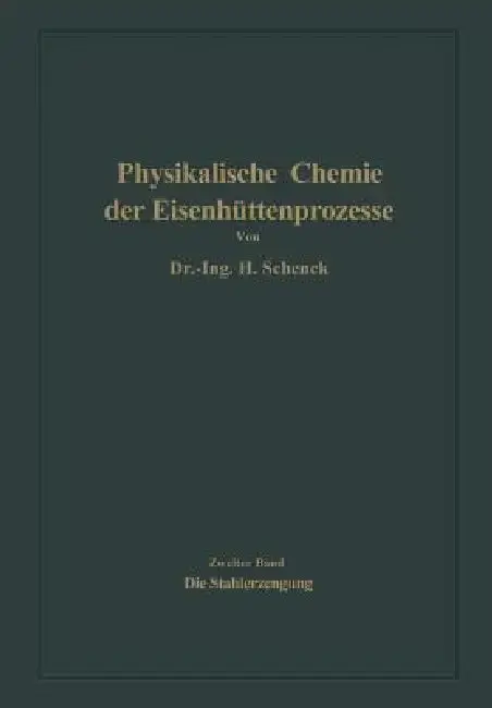 Cover of Die Stahlerzeugung