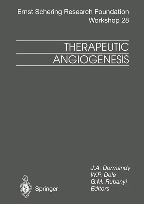 Cover of Therapeutic Angiogenesis