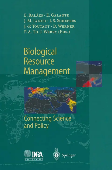Cover of Biological Resource Management Connecting Science and Policy