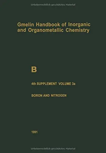 Cover of B Boron Compounds
