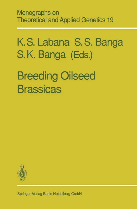 Cover of Breeding Oilseed Brassicas