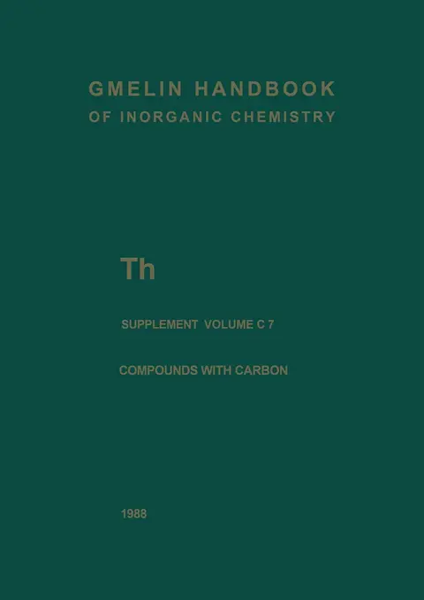 Cover of Th Thorium