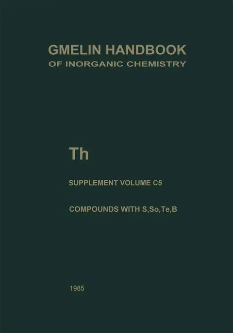 Cover of Th Thorium