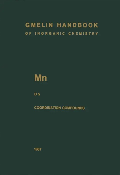 Cover of Mn Manganese