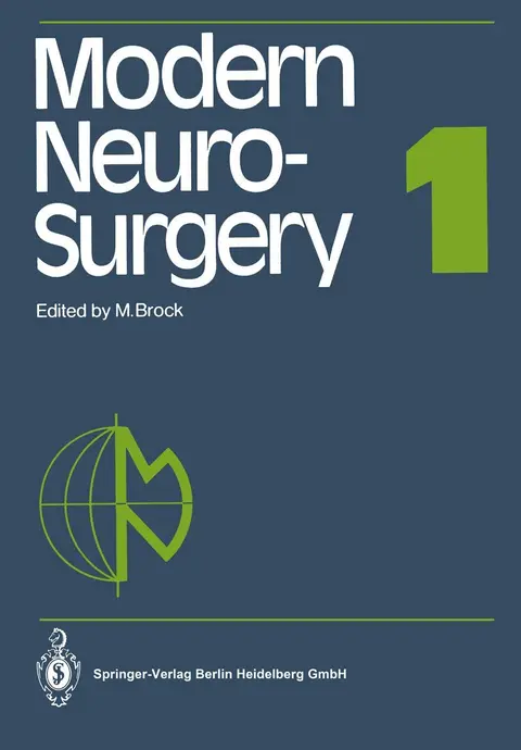 Cover of Modern Neurosurgery 1