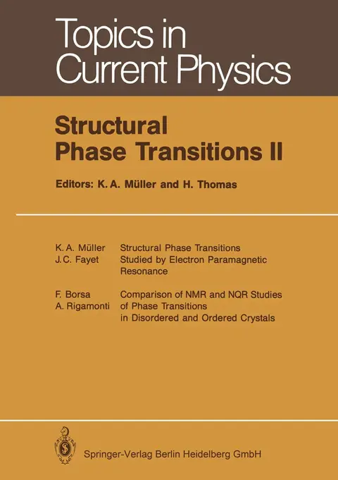 Cover of Structural Phase Transitions II