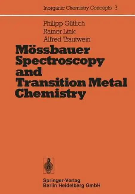 Cover of Mössbauer Spectroscopy and Transition Metal Chemistry