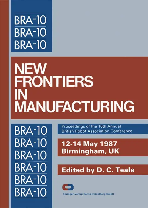 Cover of New Frontiers in Manufacturing