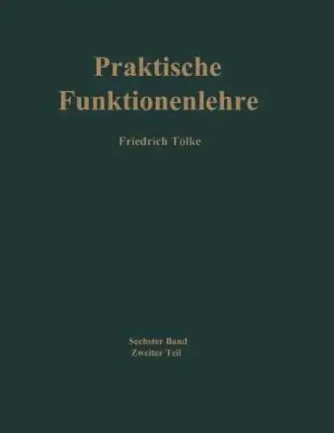 Cover of Praktische Funktionenlehre