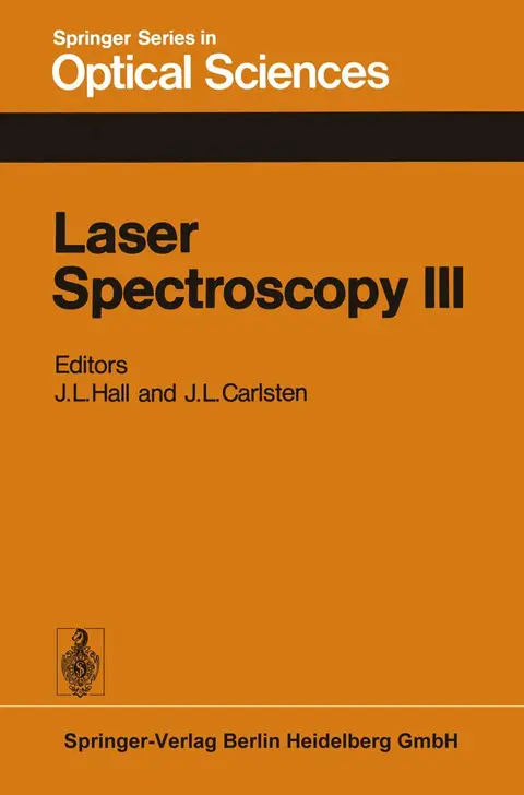 Cover of Laser Spectroscopy III