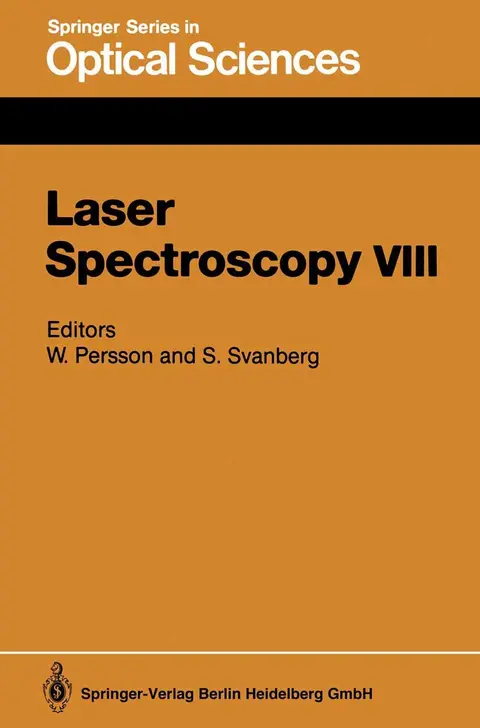 Cover of Laser Spectroscopy VIII