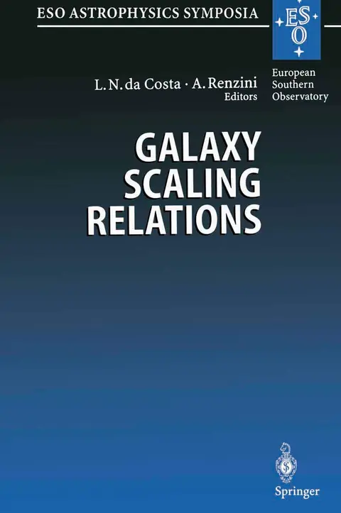 Cover of Galaxy Scaling Relations