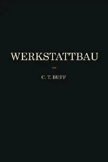 Cover of Werkstattbau