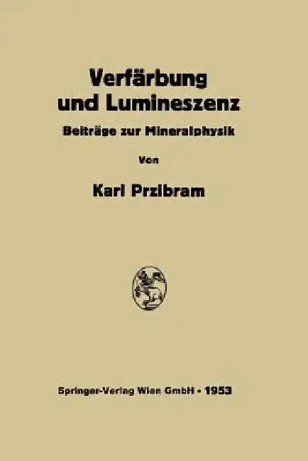 Cover of Verfärbung Und Lumineszenz