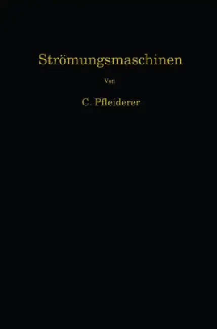 Cover of Strömungsmaschinen
