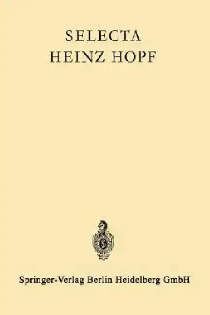 Cover of Selecta Heinz Hopf