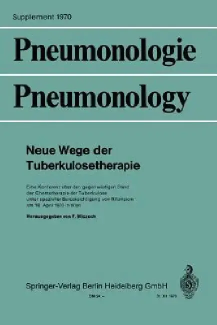 Cover of Pneumonologie -- Pneumonology
