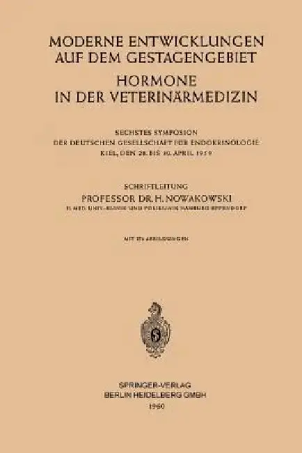 Cover of Moderne Entwicklungen Auf Dem Gestagengebiet