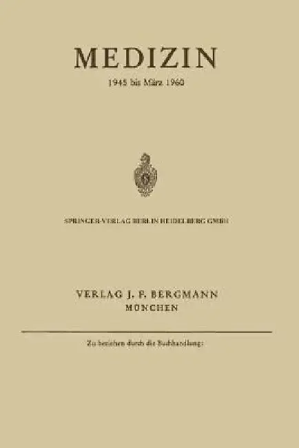 Cover of Medizin