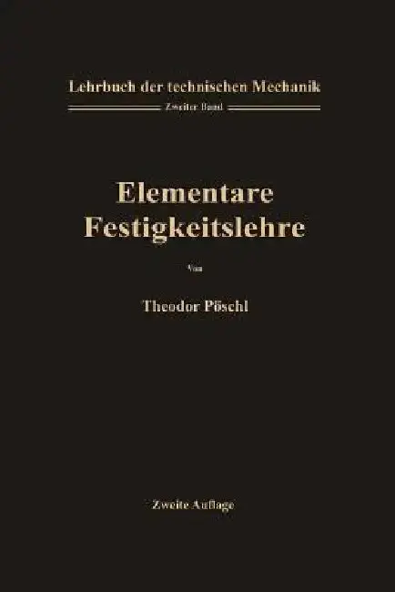 Cover of Lehrbuch Der Technischen Mechanik Für Ingenieure Und Physiker