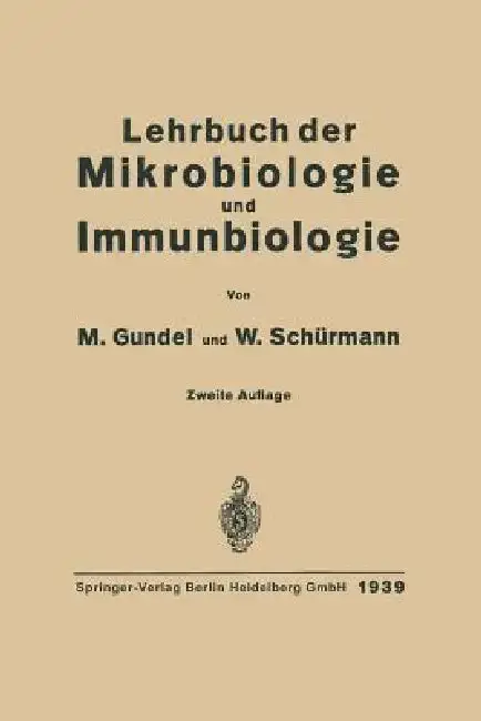 Cover of Lehrbuch Der Mikrobiologie Und Immunbiologie
