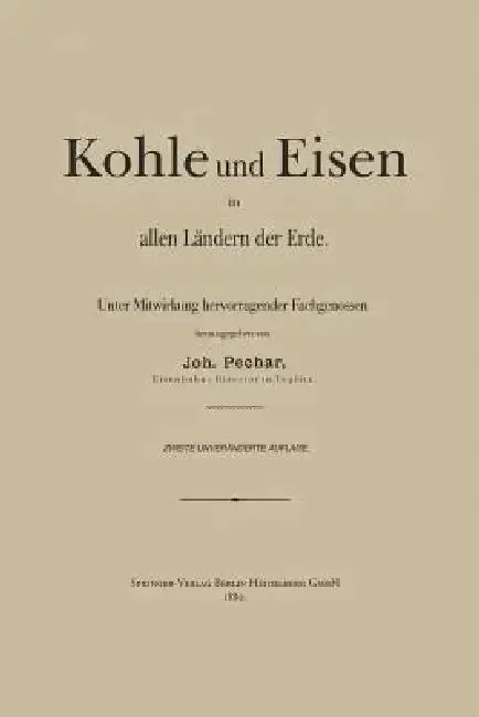 Cover of Kohle Und Eisen in Allen Ländern Der Erde