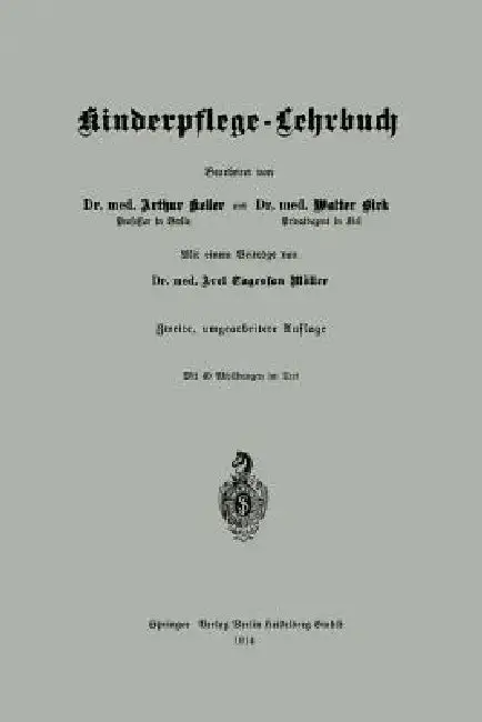 Cover of Kinderpflege -- Lehrbuch