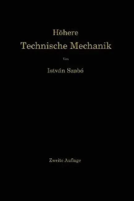 Cover of Höhere Technische Mechanik