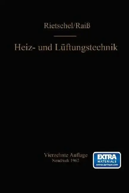 Cover of H. Rietschels Lehrbuch Der Heiz- Und Lüftungstechnik