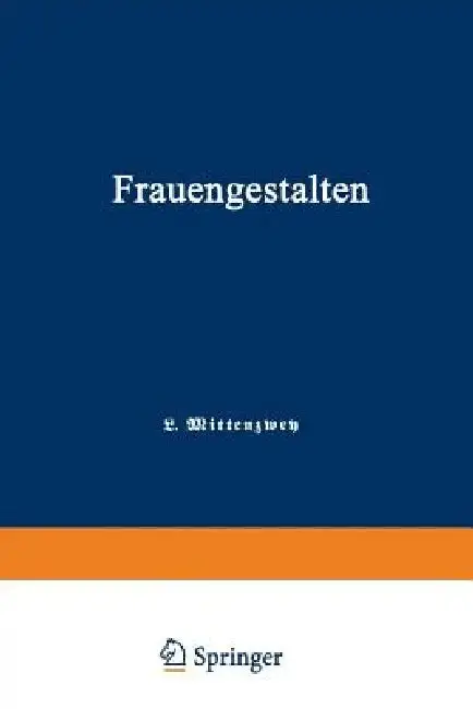 Cover of Frauengestalten