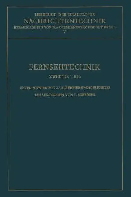 Cover of Fernsehtechnik
