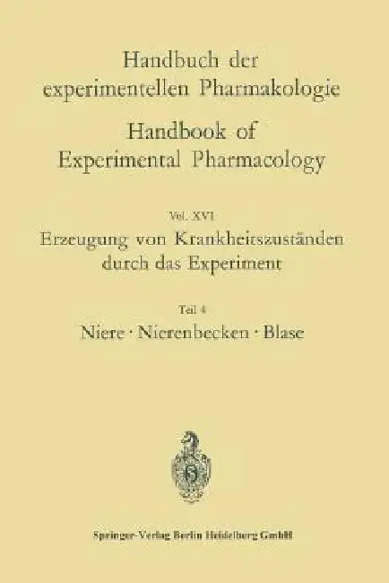 Cover of Erzeugung Von Krankheitszuständen Durch Das Experiment
