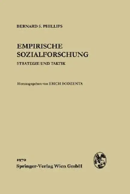 Cover of Empirische Sozialforschung
