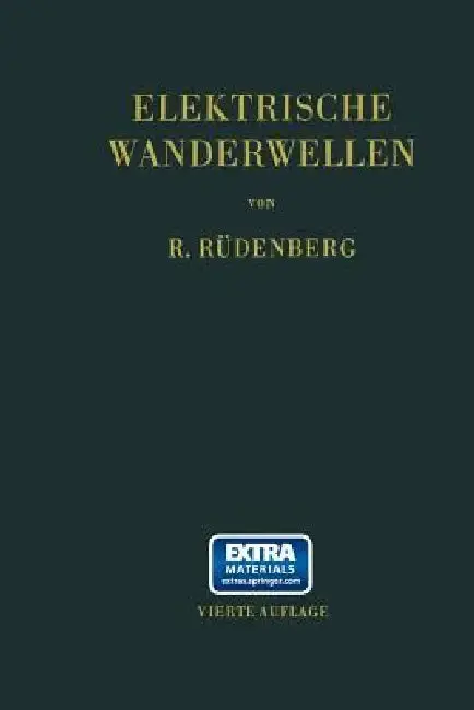 Cover of Elektrische Wanderwellen