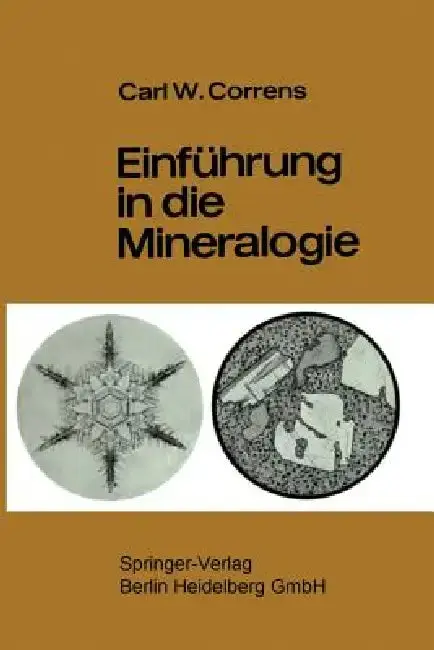 Cover of Einführung in Die Mineralogie