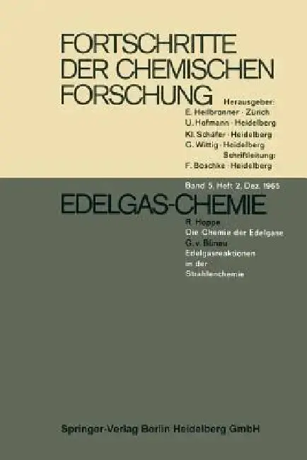 Cover of Edelgas-Chemie