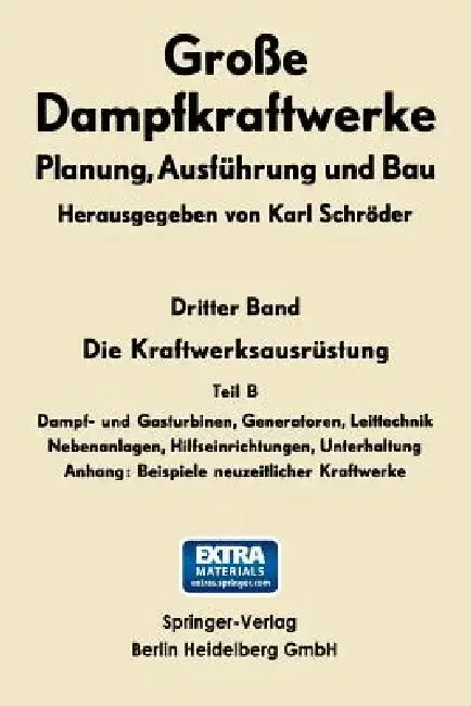 Cover of Die Kraftwerksausrüstung