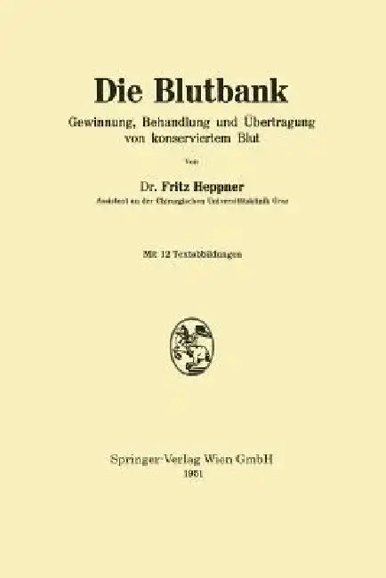 Cover of Die Blutbank