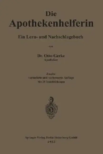 Cover of Die Apothekenhelferin