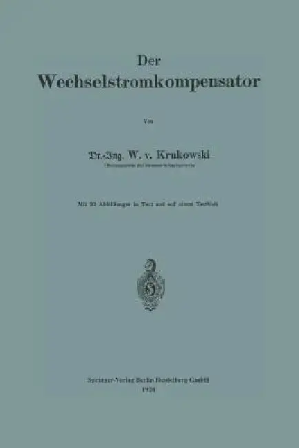 Cover of Der Wechselstromkompensator