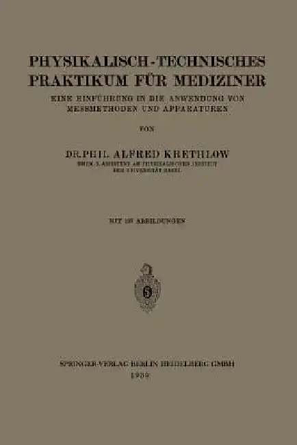 Cover of Physikalisch-Technisches Praktikum Für Mediziner
