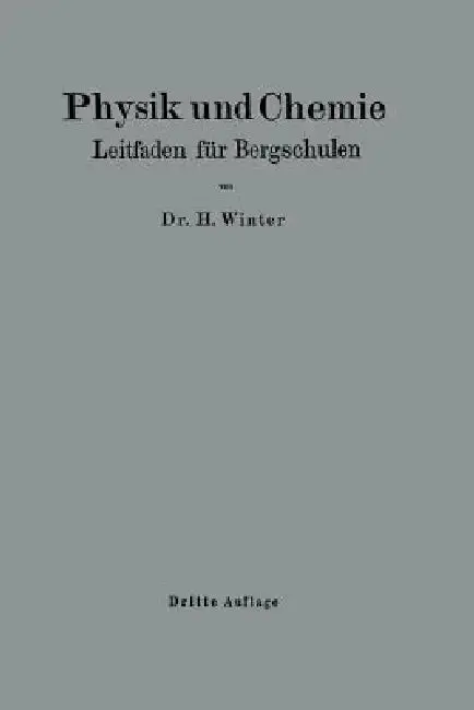 Cover of Physik Und Chemie