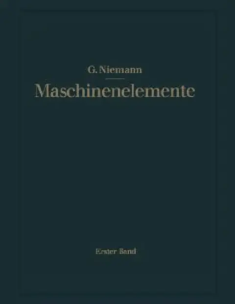Cover of Maschinenelemente