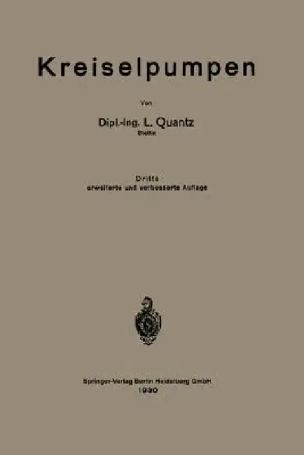 Cover of Kreiselpumpen
