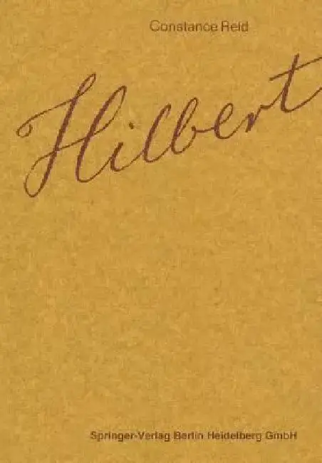 Cover of Hilbert