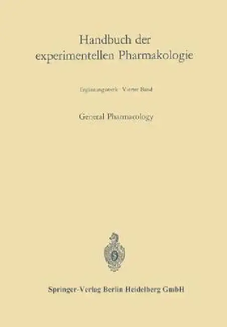 Cover of General Pharmacology