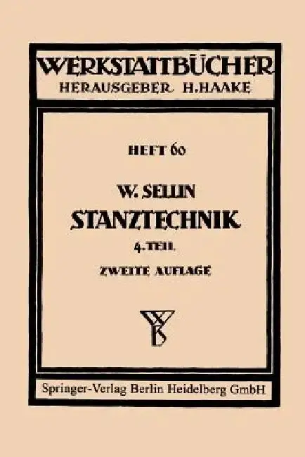 Cover of Stanztechnik