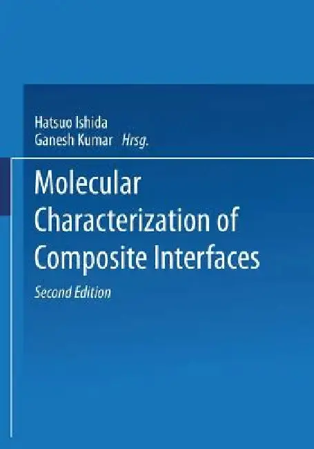 Cover of Molecular Characterization of Composite Interfaces