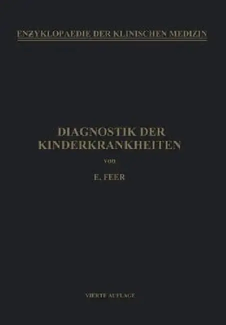 Cover of Diagnostik Der Kinderkrankheiten